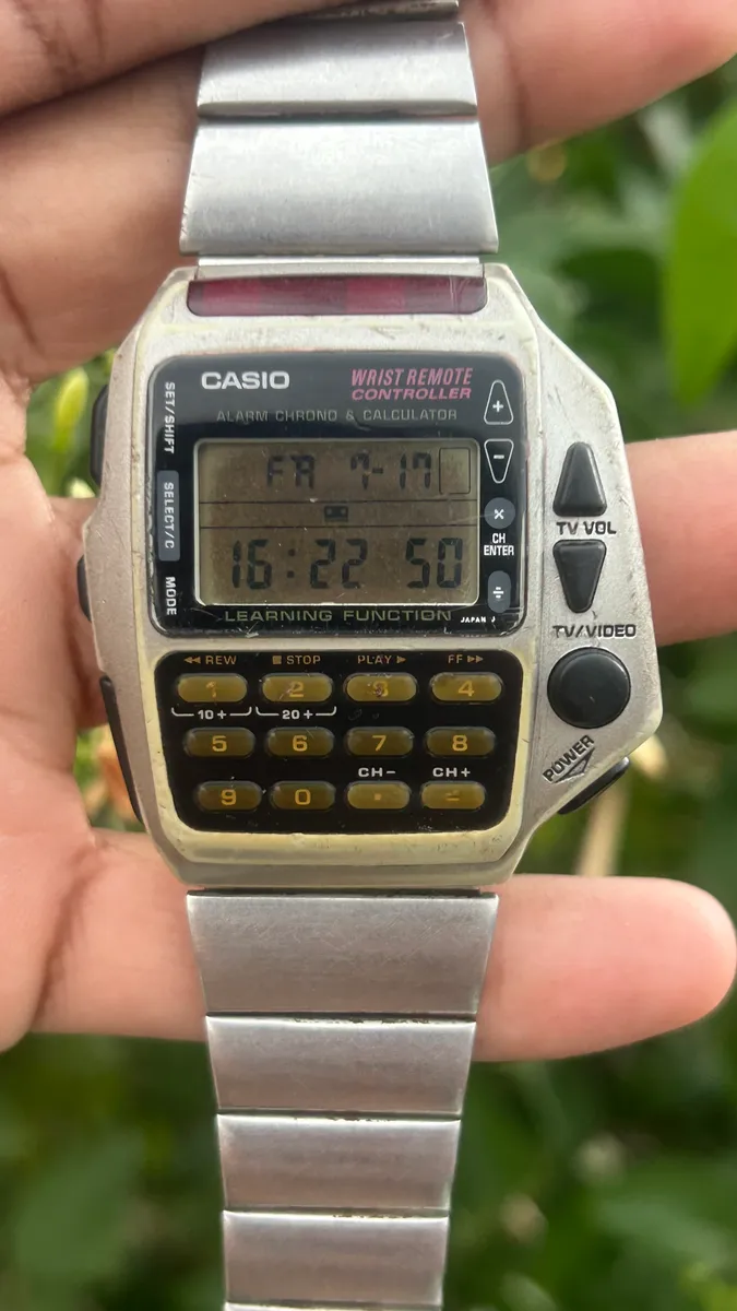 Vintage Casio Wrist Remote Controller