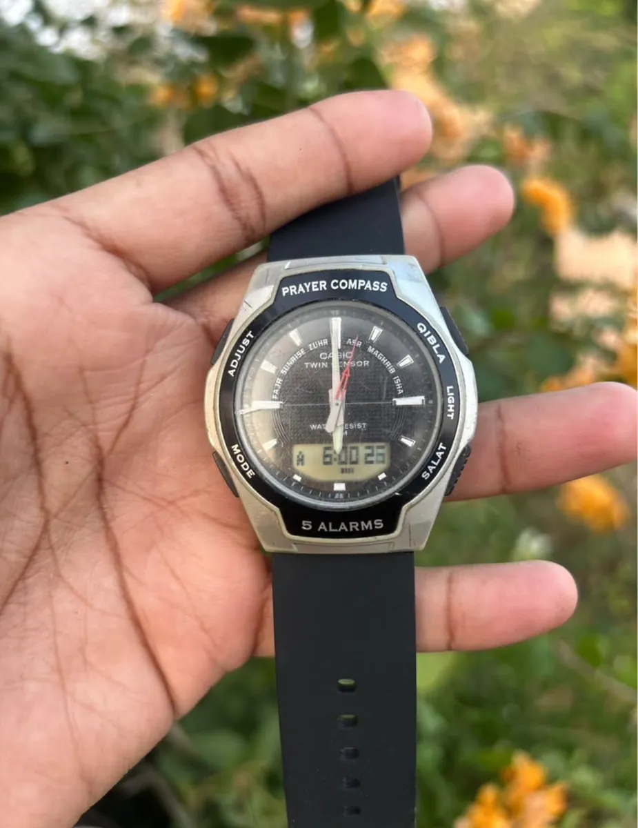 Casio prayer compass